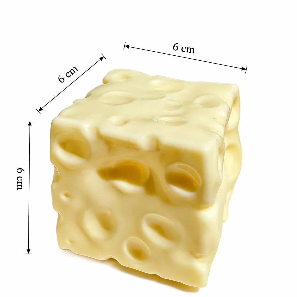 Squishy cube de fromage