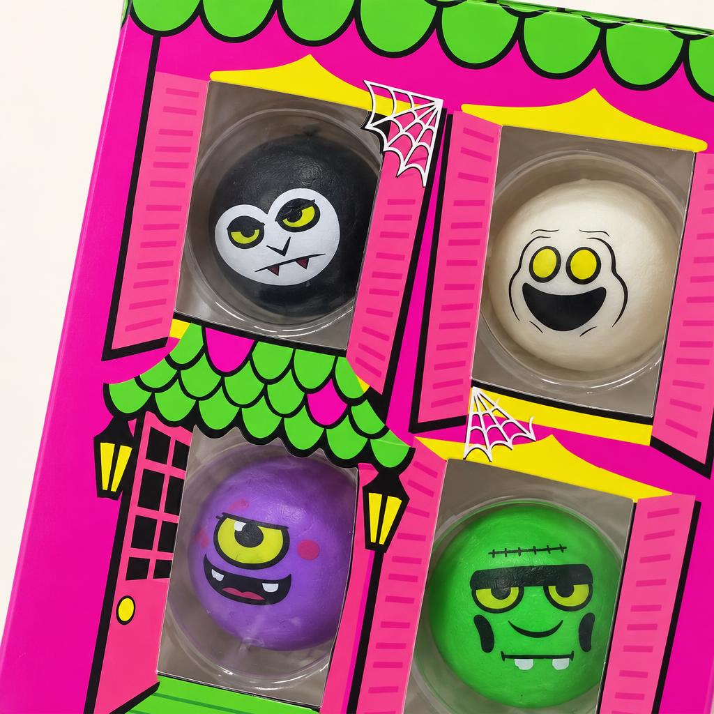 Coffret Halloween de quatre personnages