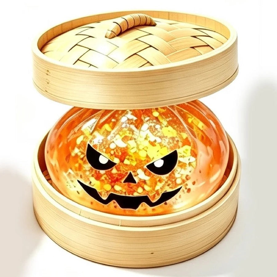 Dumplings Halloween — modèles aléatoires