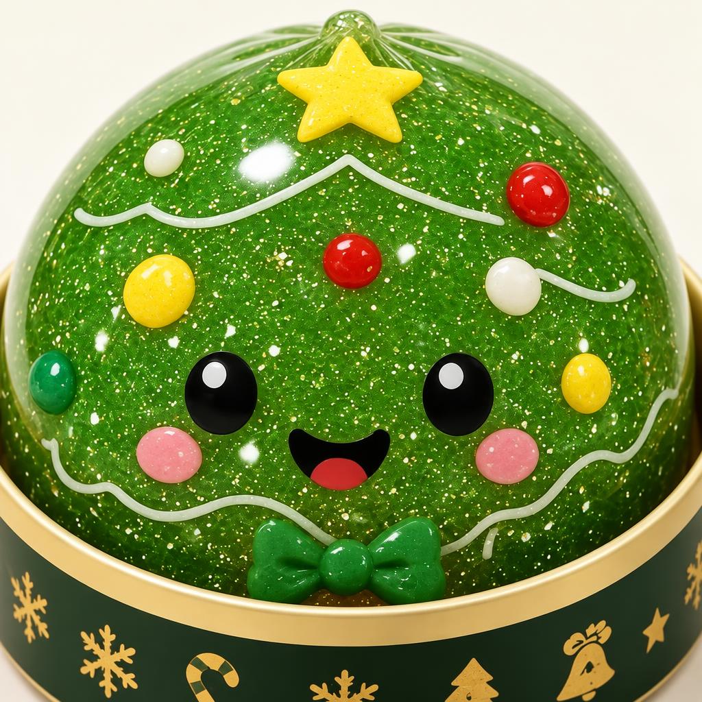 Squishy dumpling sapin — Vue détaillée