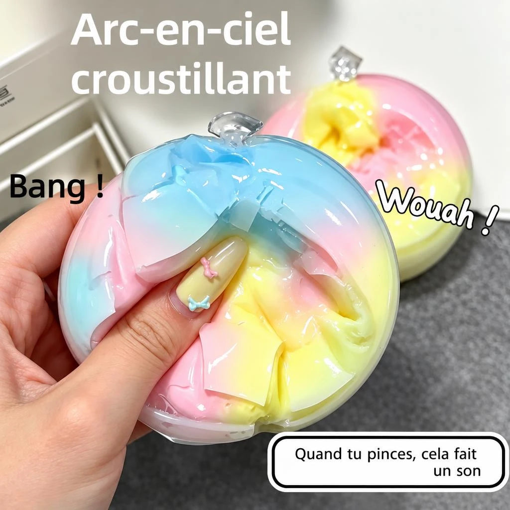 Squishy aux couleurs pastel