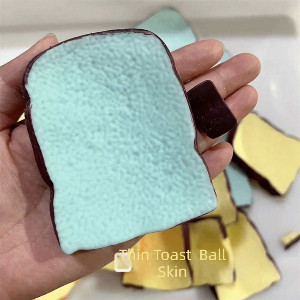 Coque vide en forme de toast