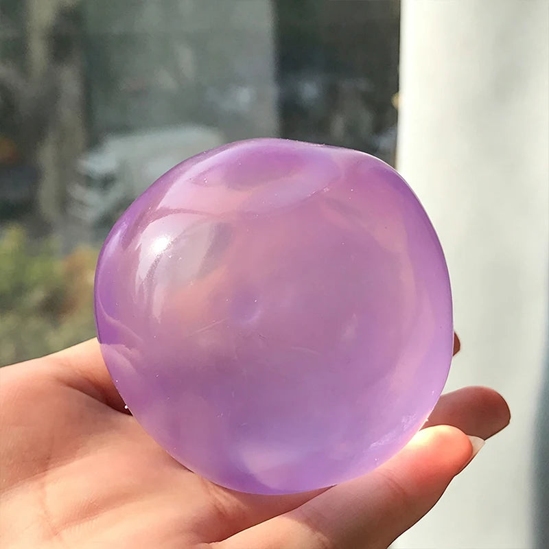 Squishy boule transparente