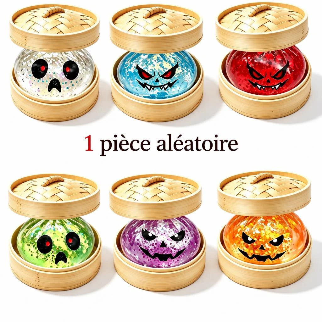 Dumplings Halloween — modèles aléatoires