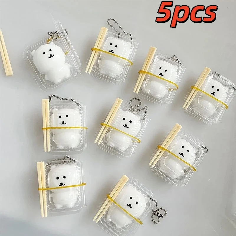 Squishy ours dans sa boîte