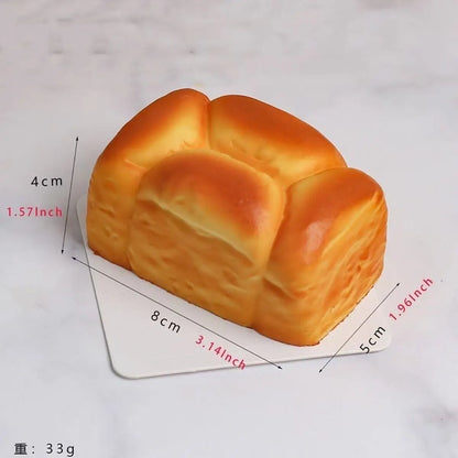 Squishy brioche rectangulaire