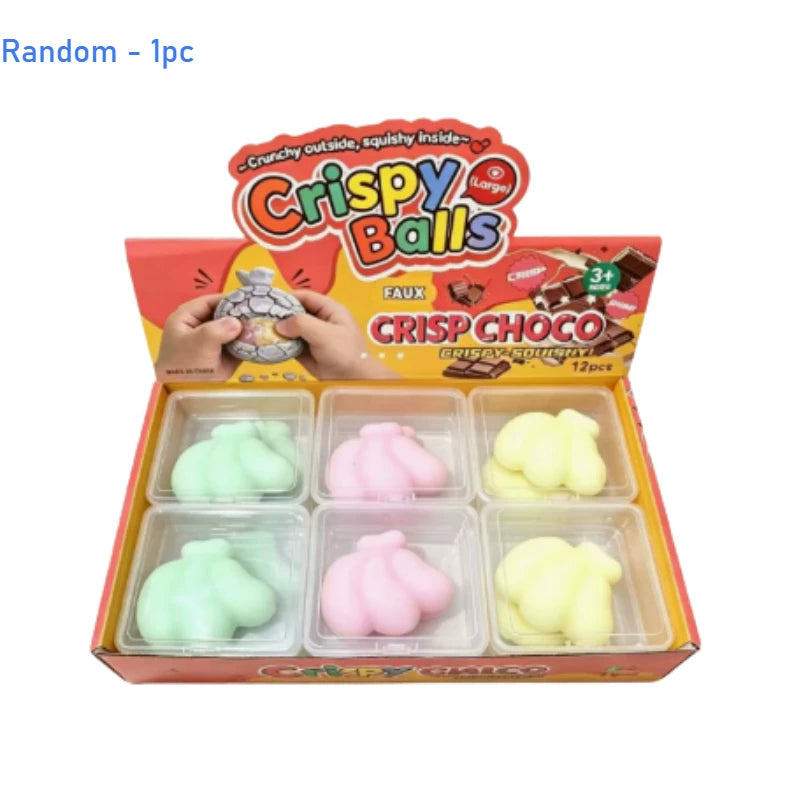 Squishy pastel à coque cassante