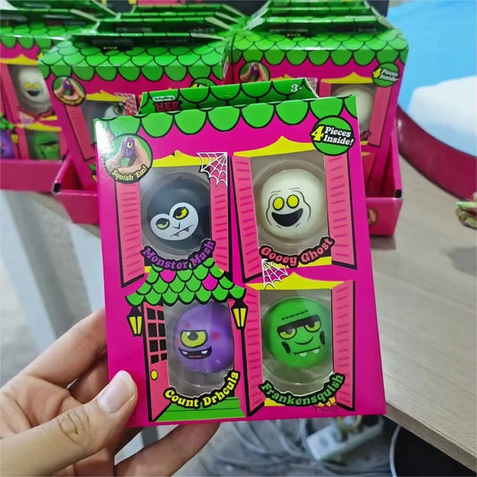 Coffret Halloween de quatre personnages