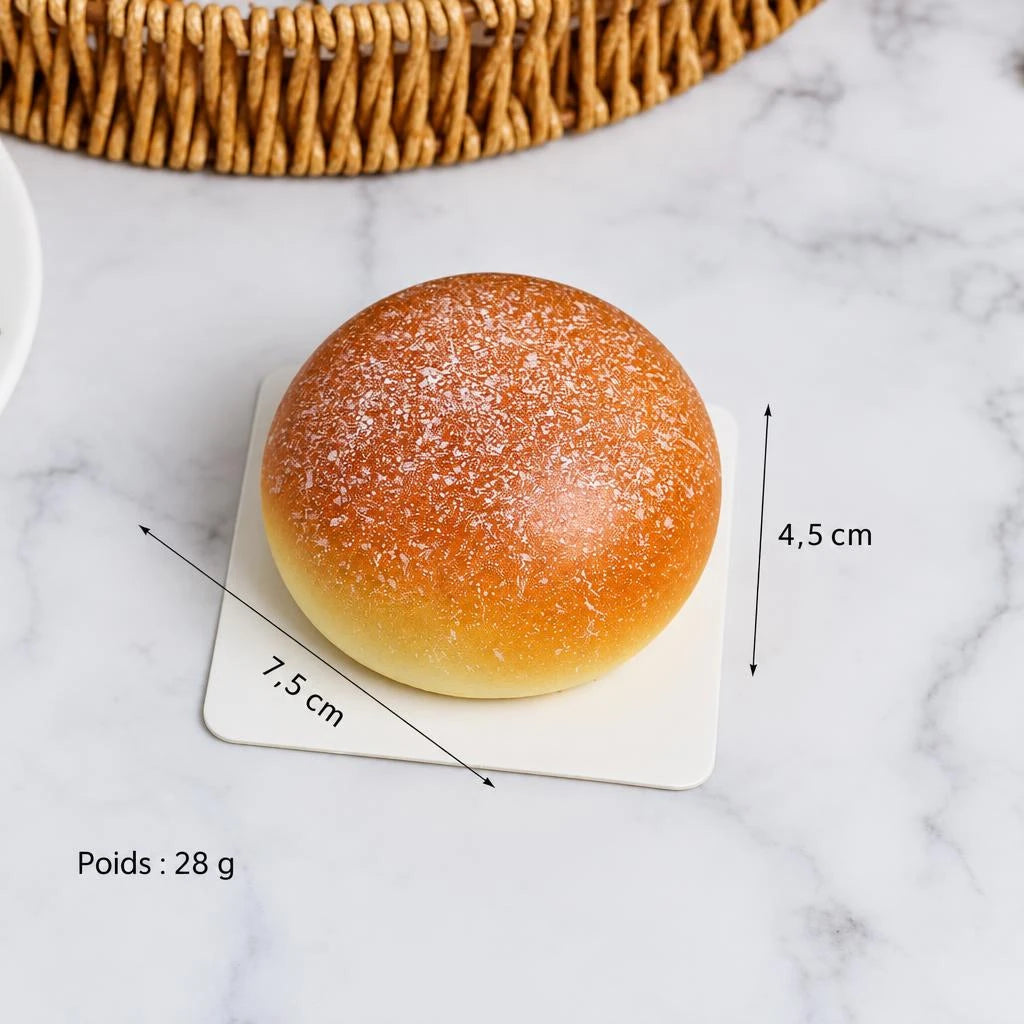 Squishy petit pain rond