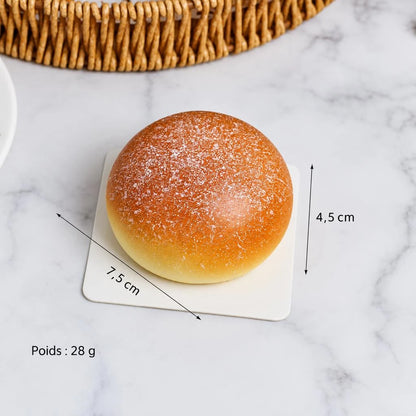 Squishy petit pain rond