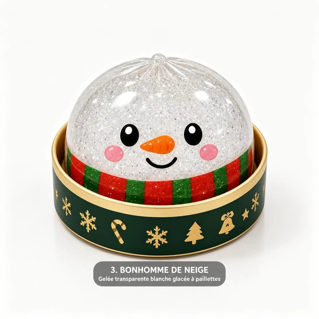 Squishy dumpling bonhomme de neige