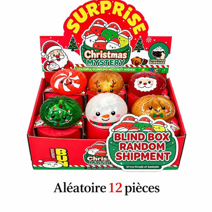 Dumplings Noël — modèles aléatoires