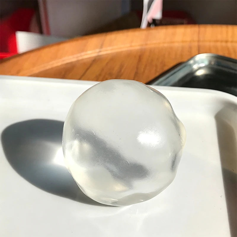 Squishy boule transparente