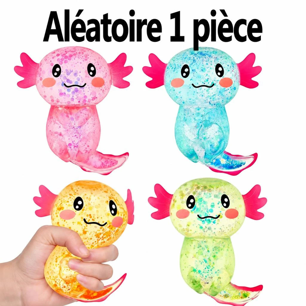 Squishy axolotl — couleur aléatoire
