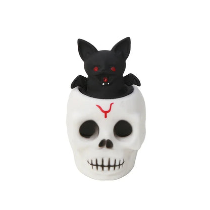Squishy crâne avec chauve-souris