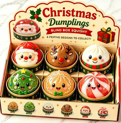 Lot de six dumplings de Noël