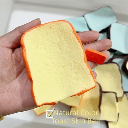 Coque vide en forme de toast