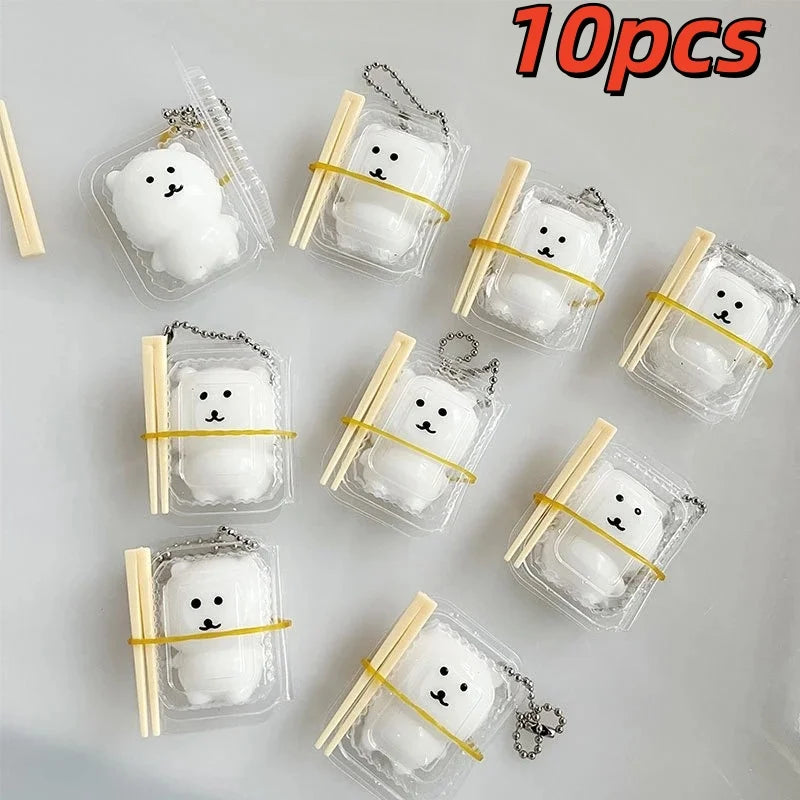 Squishy ours dans sa boîte