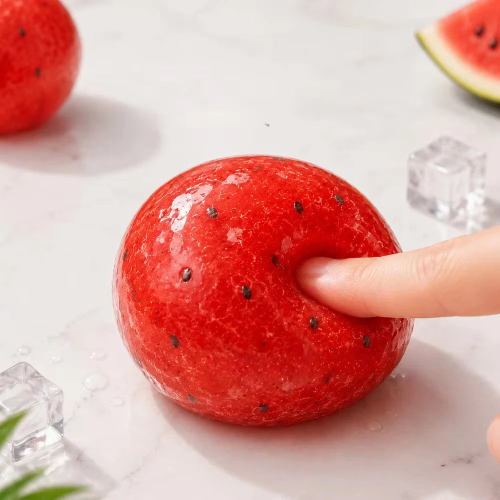 Squishy boule pastèque