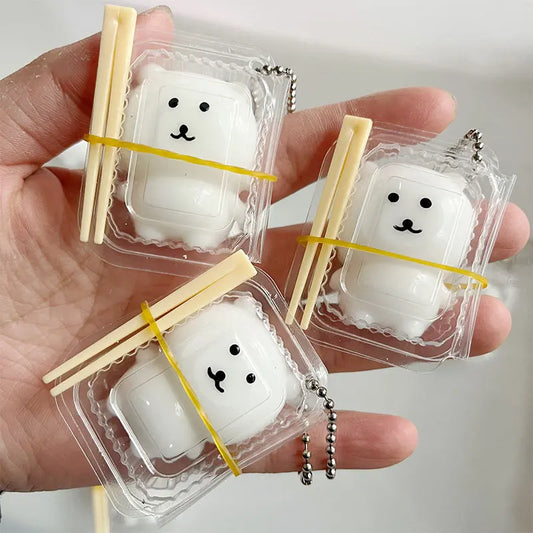 Squishy ours dans sa boîte