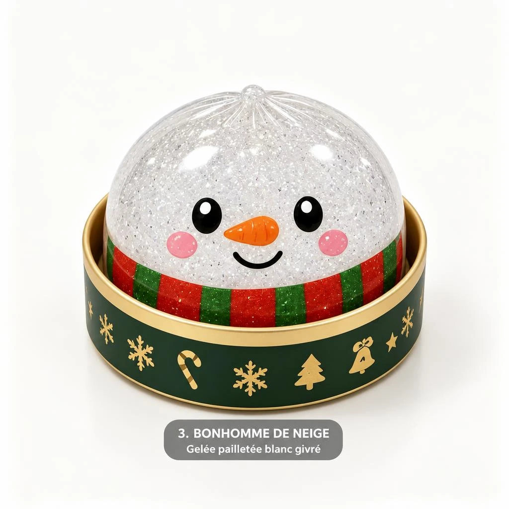 Squishy dumpling bonhomme de neige