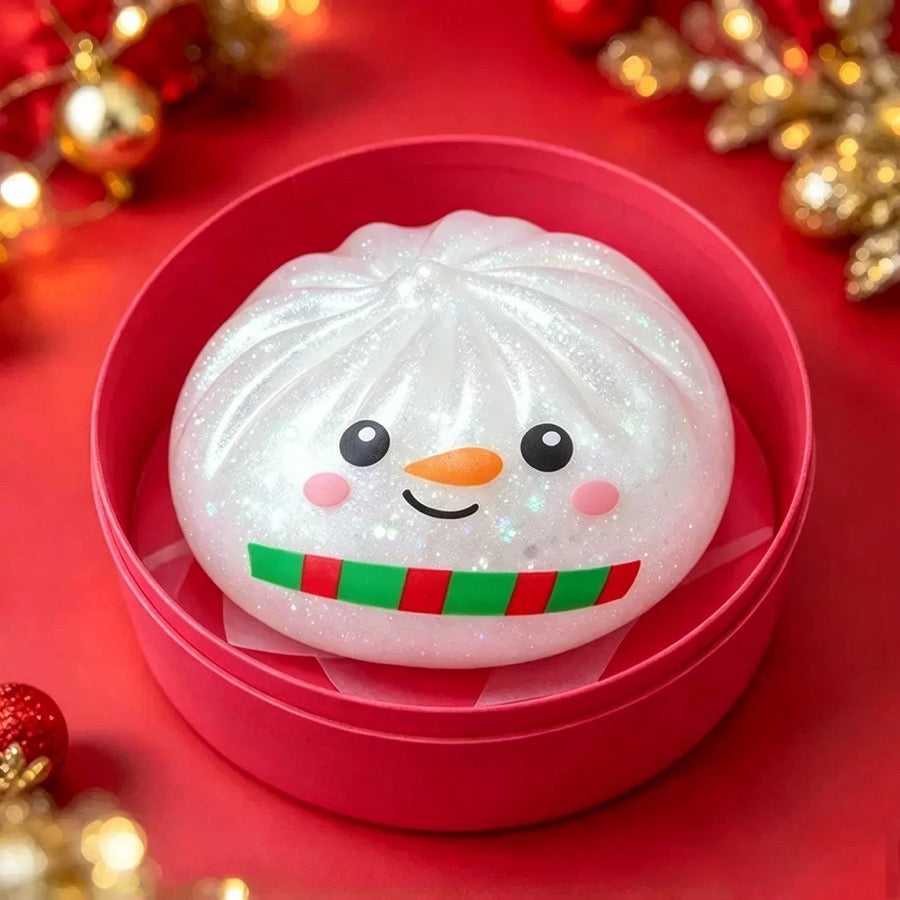 Dumplings Noël — modèles aléatoires