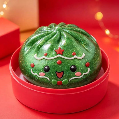 Dumplings Noël — modèles aléatoires