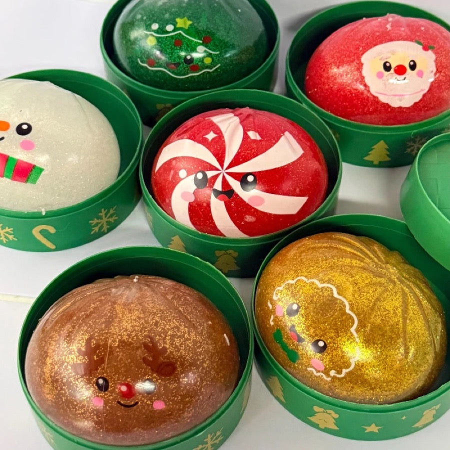 Lot de six dumplings de Noël