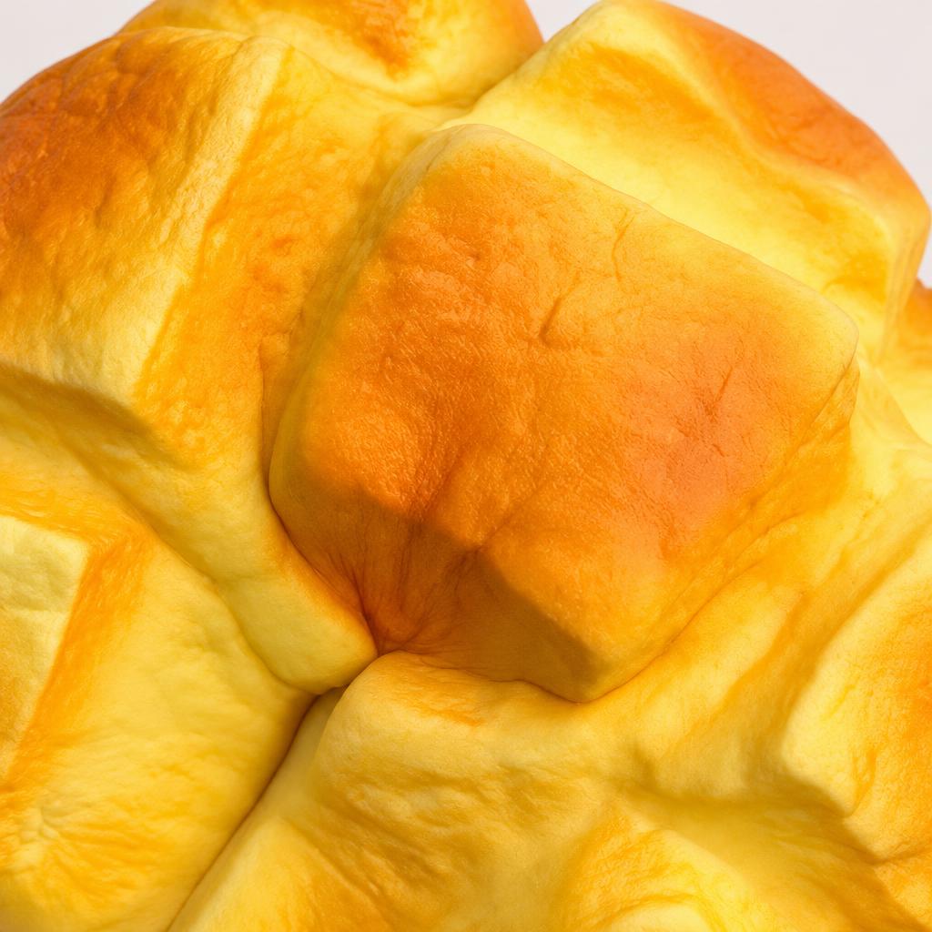 Squishy pain quadrillé rond — Vue détaillée