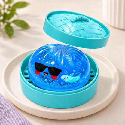 Squishy dumpling requin — Présentation du produit