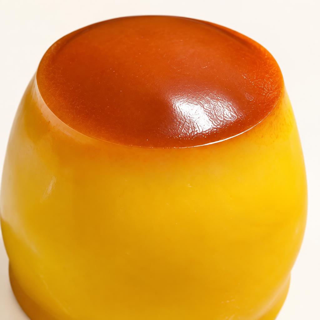 Squishy flan caramel — Vue détaillée