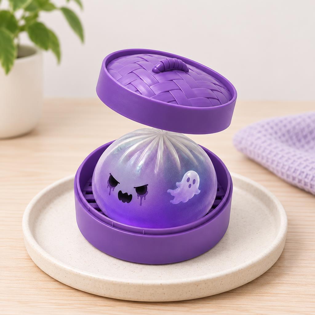 Squishy dumpling fantôme — Présentation du produit