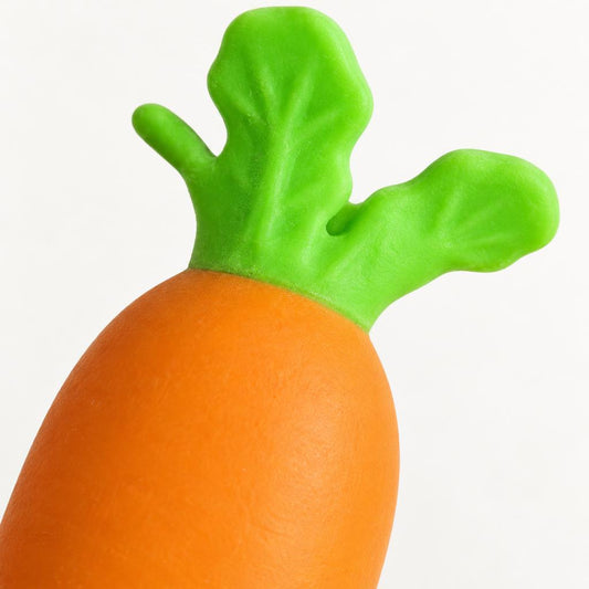 Squishy carotte — couleur aléatoire — Vue détaillée
