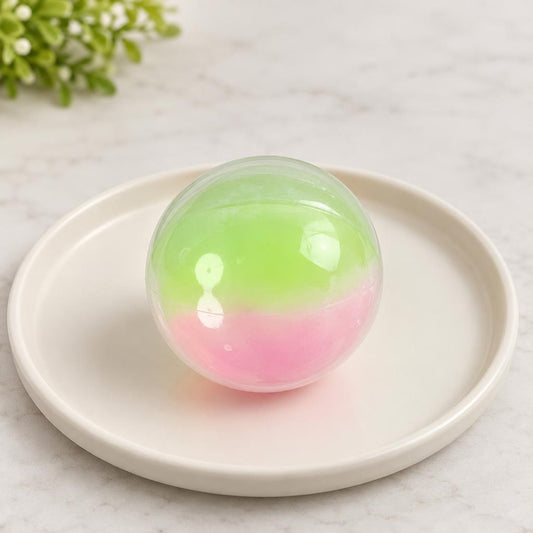 Squishy boule bicolore — couleur aléatoire — Présentation du produit