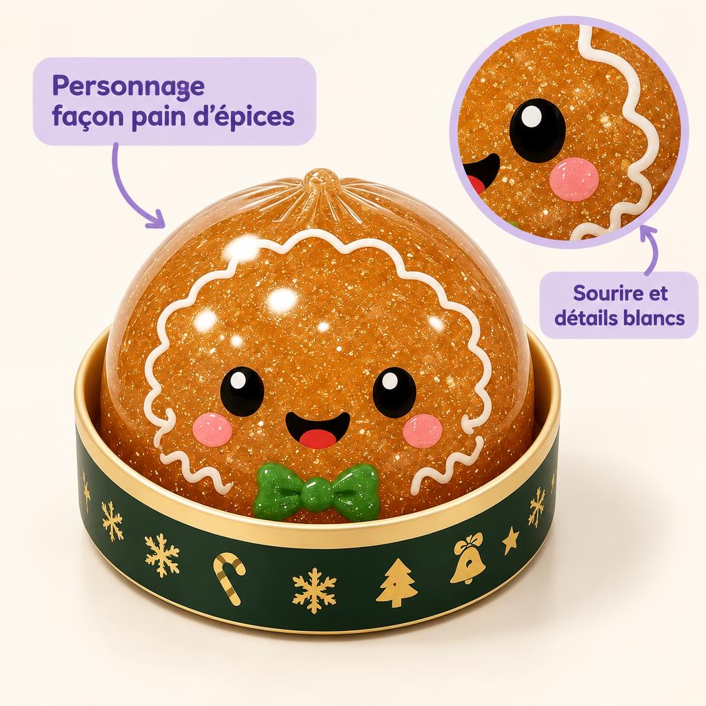 Squishy dumpling pain d’épices