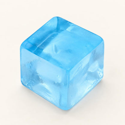 Squishy cube uni — couleur aléatoire — Vue détaillée