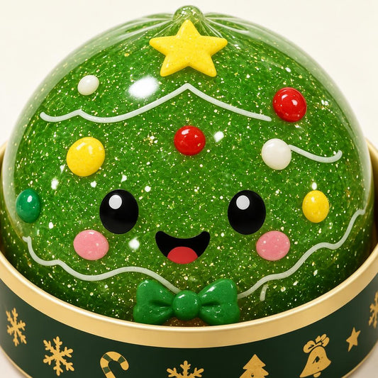 Squishy dumpling sapin — Vue détaillée