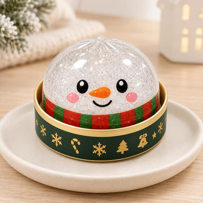Squishy dumpling bonhomme de neige — Présentation du produit