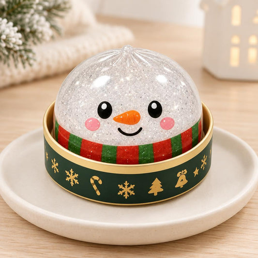 Squishy dumpling bonhomme de neige — Présentation du produit