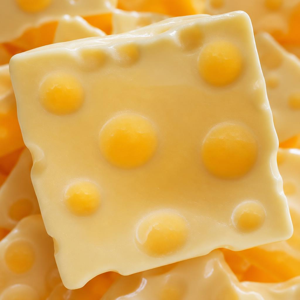 Squishy biscuit fourré au fromage — Vue détaillée