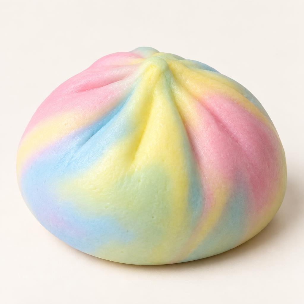 Squishy dumpling pastel — couleur aléatoire — Vue détaillée