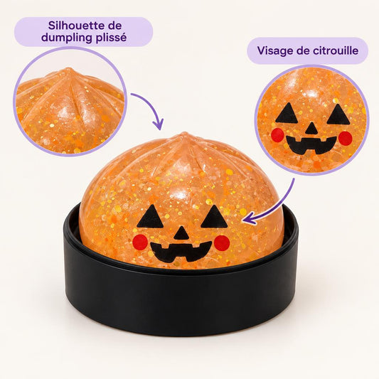 Squishy dumpling citrouille