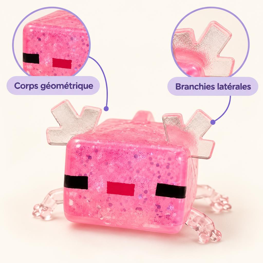 Squishy axolotl rose