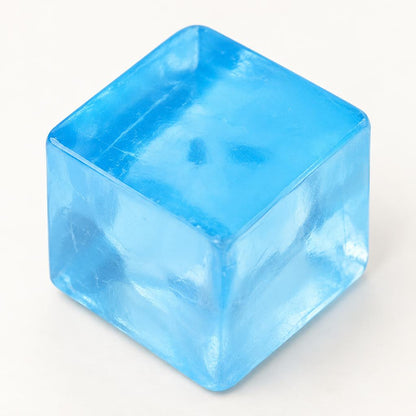 Squishy cube uni — couleur aléatoire — Vue détaillée