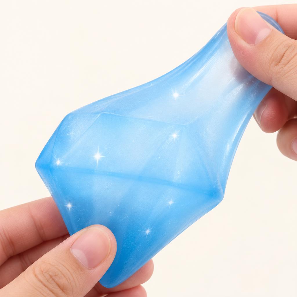 Squishy diamant — couleur aléatoire — Vue détaillée