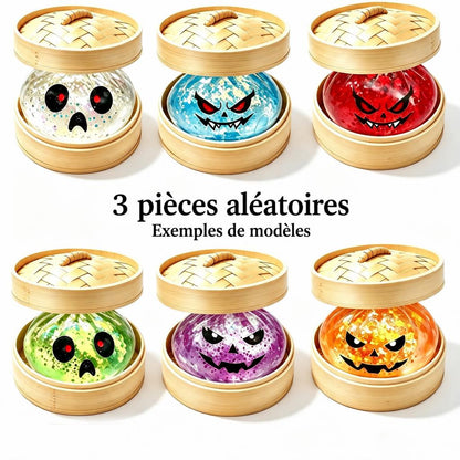 Dumplings Halloween — modèles aléatoires