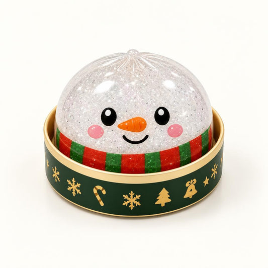 Squishy dumpling bonhomme de neige — Vue entière du produit