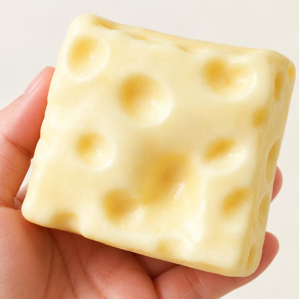 Squishy cube de fromage