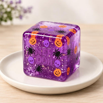 Squishy cube Halloween — araignées