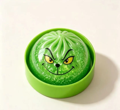 Squishy dumpling visage grimaçant